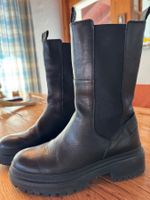 Bogner Stiefel schwarz Leder, top Zustand!