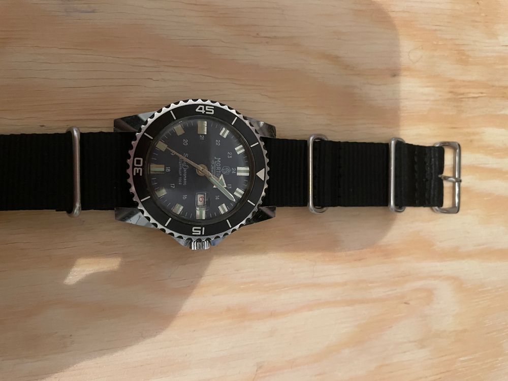 Mortima Superdatomatic Skin Diver Uhr Vintage Kaufen auf Ricardo