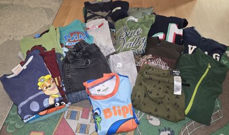 Kinder Kleiderpaket Jungen Grösse 122 (Paket 1)