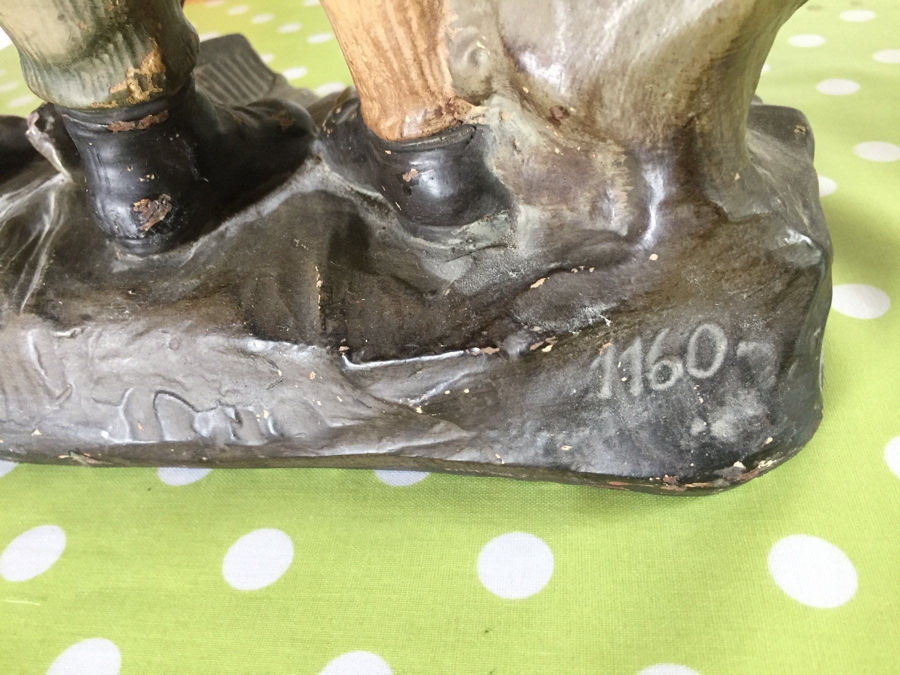 Skulpturen & Statuen: Gips Liebespaar ANTIK 40cm Höhe – Gebraucht aus Trachslau von post35 4