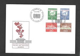 CH FDC Satz 1962