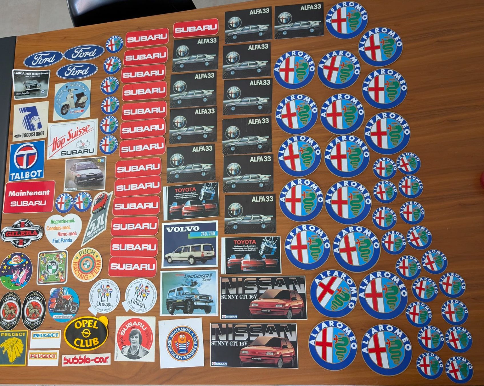 Sticker: Autocollants vintage constructeurs auto et moto – Usato da Fétigny venduto da ana_vtx2