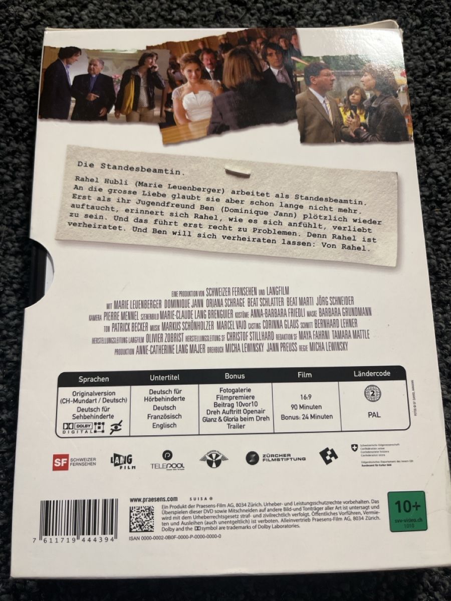 Alle DVDs: Die Standesbeamtin (21767) – Gebraucht aus Ruswil von jan_bxl5 1