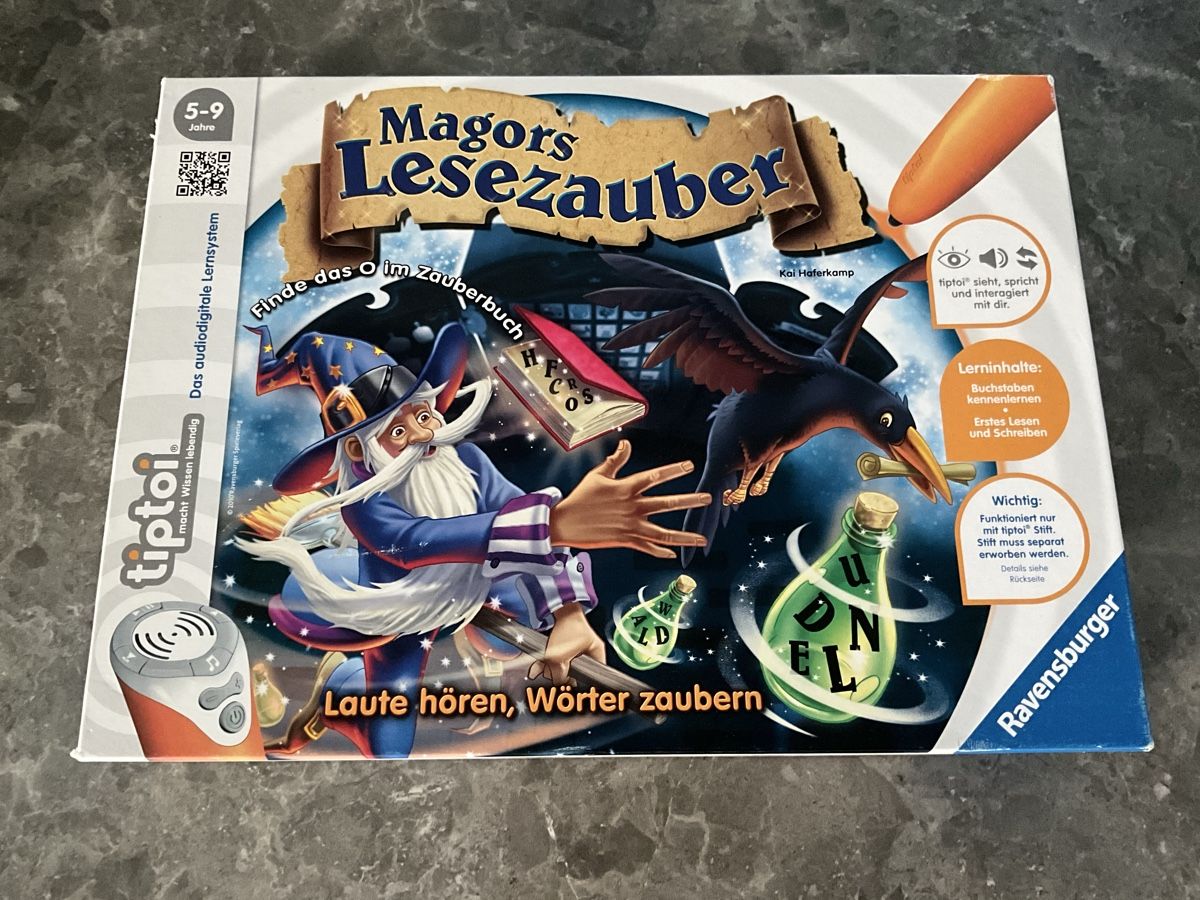 Tiptoi Giochi: Magersüchtigen lesezauber tiptoi – Nuovo (secondo la descrizione) da Oberhof venduto da Hibrzel
