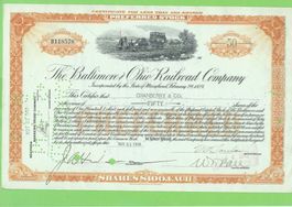 Baltimore and Ohio Railroad Company 1939