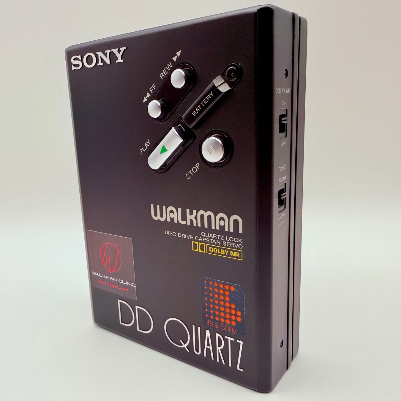 Sony Lettore multimediale portatile: Sony Walkman WM-DDIII Quartz schwarz #299 – Usato da Vorderthal venduto da WalkmanClinic 1