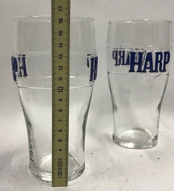 Verres: 2 Biergläser HARP Pint Relief – Neuf (Voir description) à Zürich par gigimai67 4