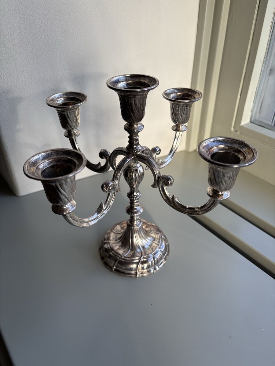 Portacandele: Kerzenständer - 5 Kerzen – Usato da Teufen AR venduto da Alex2380