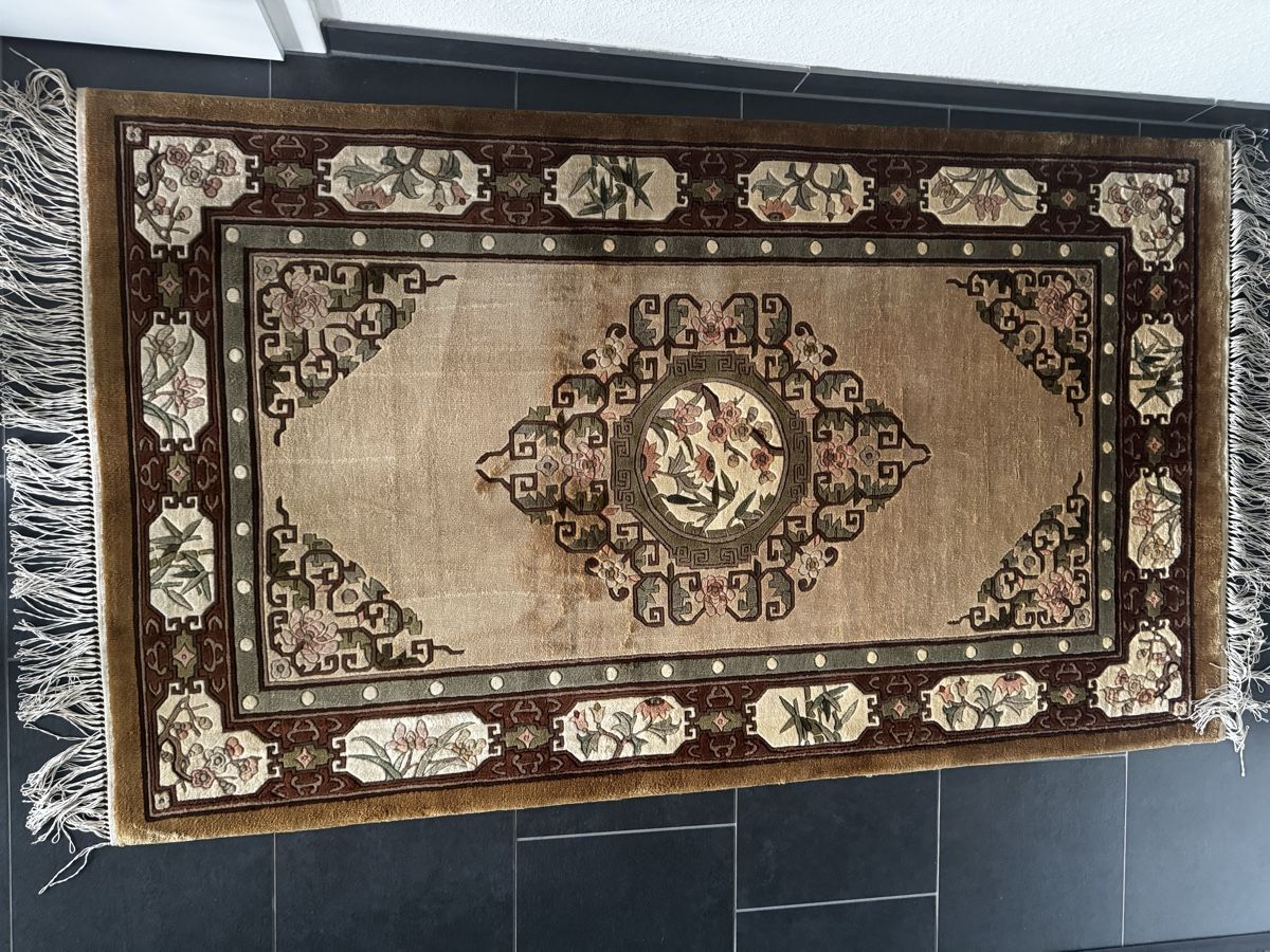 Teppiche: Chinesische seide Teppiche 155x90 – Gebraucht aus Riehen von mistercho