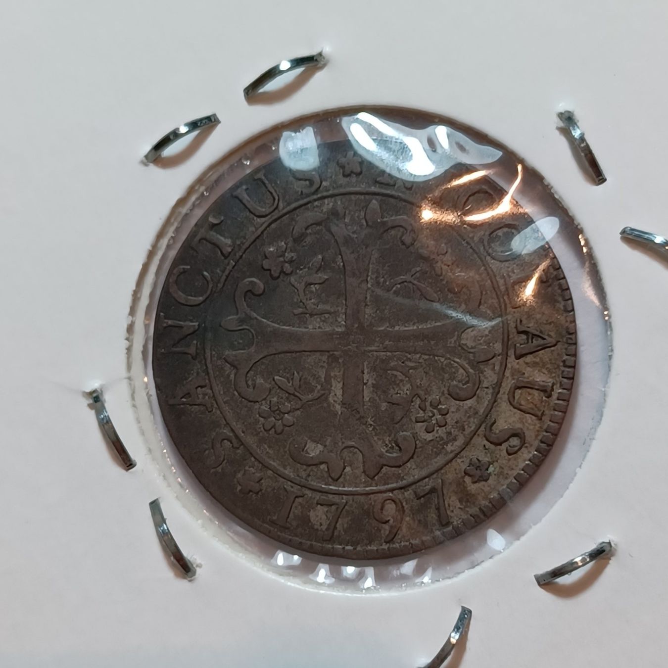 Alle Münzen: 1/2 Batzen 1797 Freiburg ss – Gebraucht aus Pfäffikon ZH von Welt_Muenzen 1