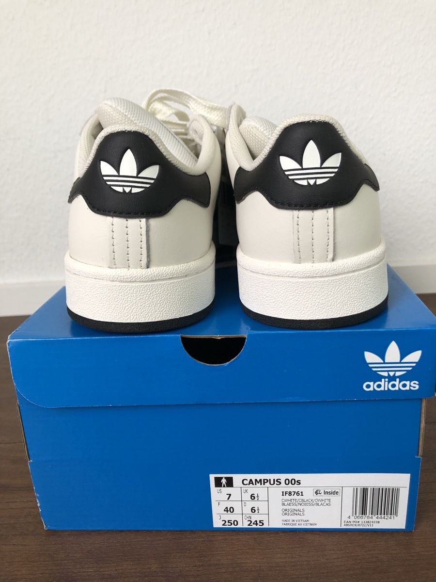 Adidas Herrenschuhe: Adidas Campus 00s core white/core black/off white EU 40 – Neu und originalverpackt aus Baar von tortuga72 1