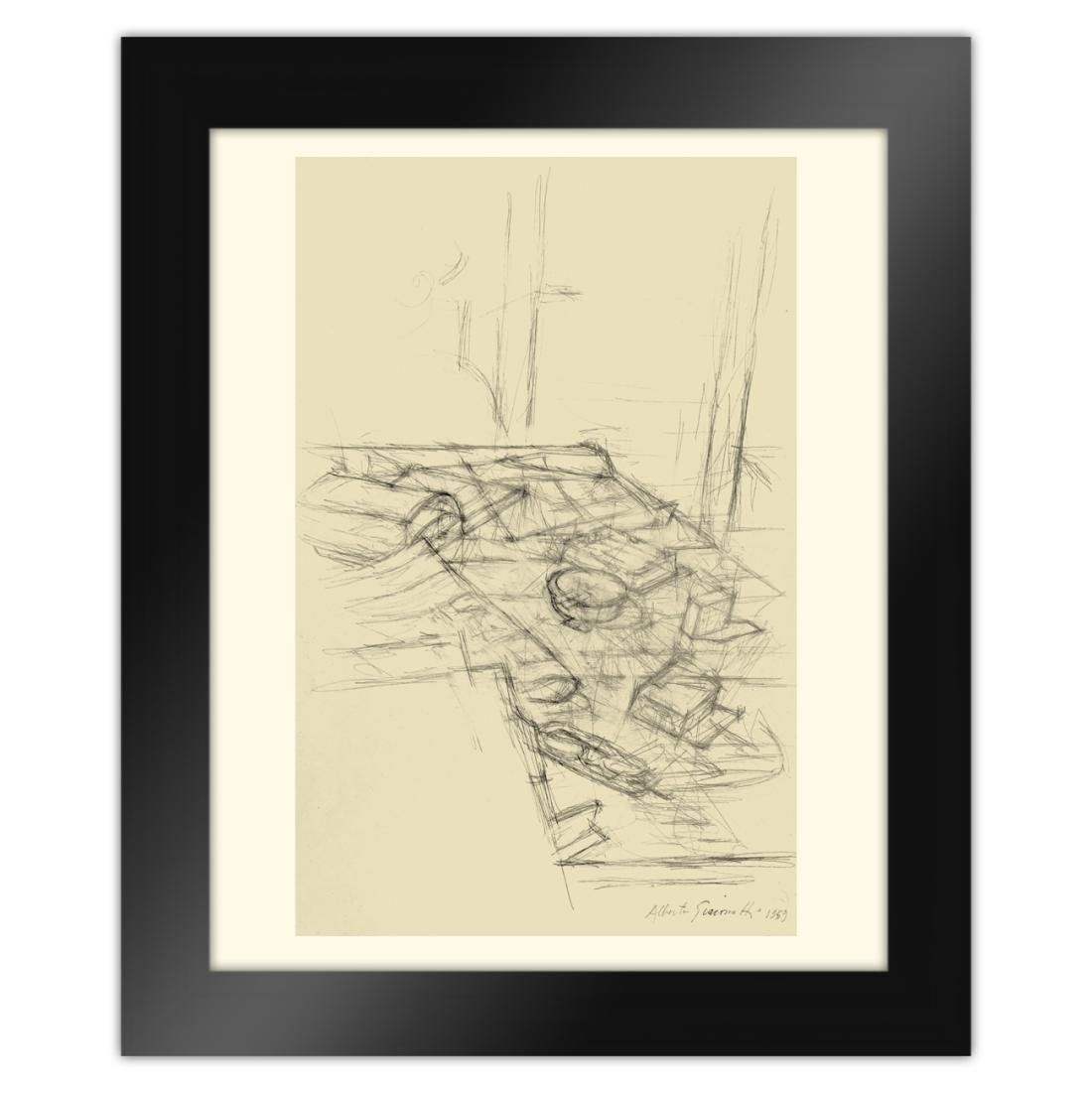 Grafica & Litografie: Alberto Giacometti, Original-Lithographie 1963 – Usato da Lugano venduto da Historianlugano 1