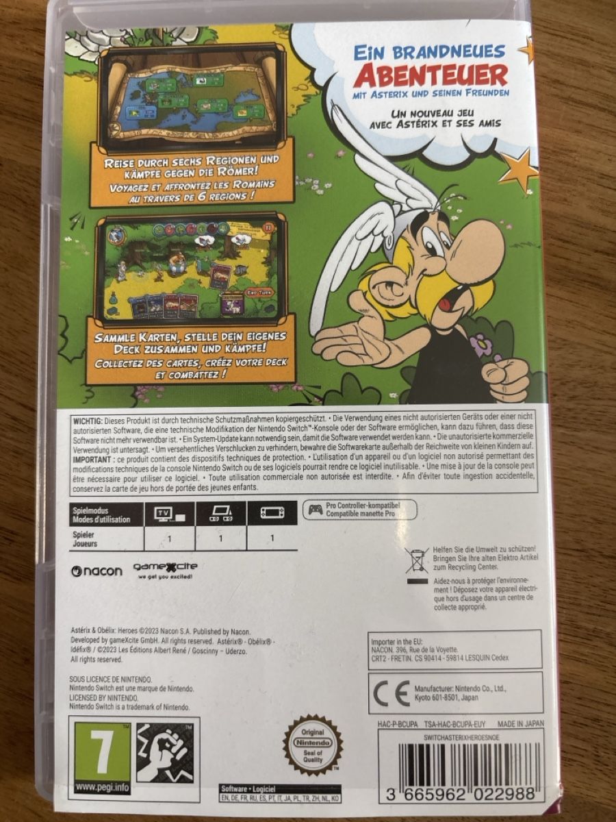 Nintendo Giochi: Asterix & Obelix Heroes - Nintendo Switch Spiel – Nuovo (secondo la descrizione) da Bern venduto da Bumbler 1
