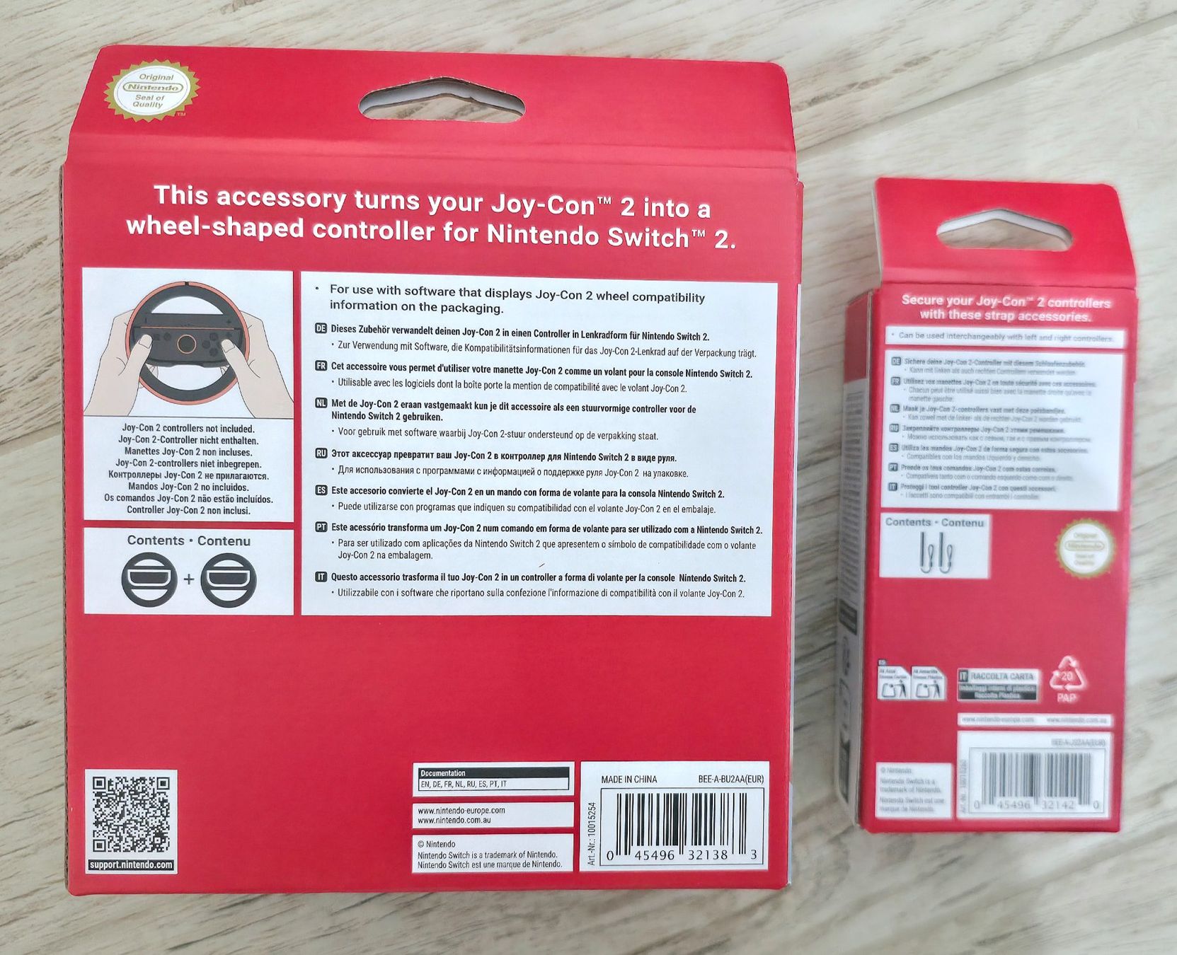 Nintendo Manettes: NINTENDO | Joy-Con 2 | Wheel Pair + Strap Pair | New – Neuf avec emballage d'origine à Sion par bitfenix 1