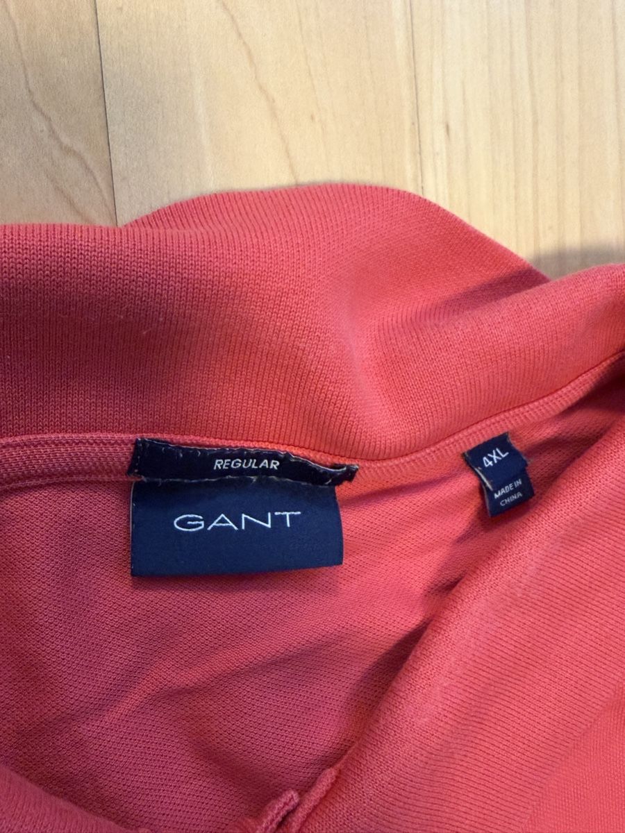 Gant Magliette Polo: GANT Poloshirt Rosa 4XL – Usato da Niederhasli venduto da onair 1