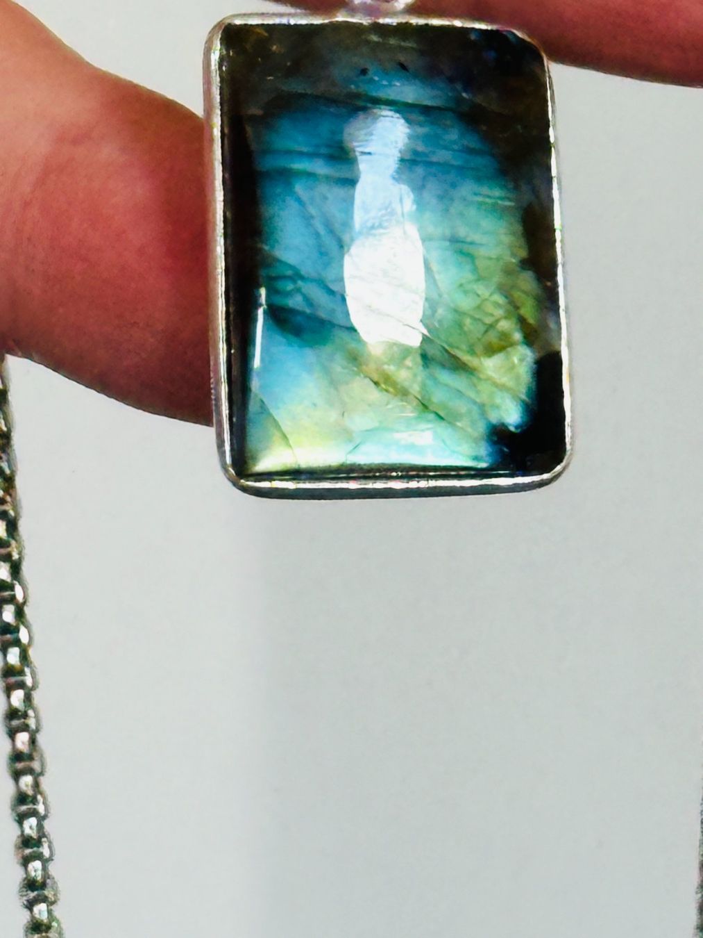 Catenine: Labradorite Gemstone Handmade Jewelry necklace – Nuovo e nell'imballaggio originale da Genève venduto da AGBERG 5