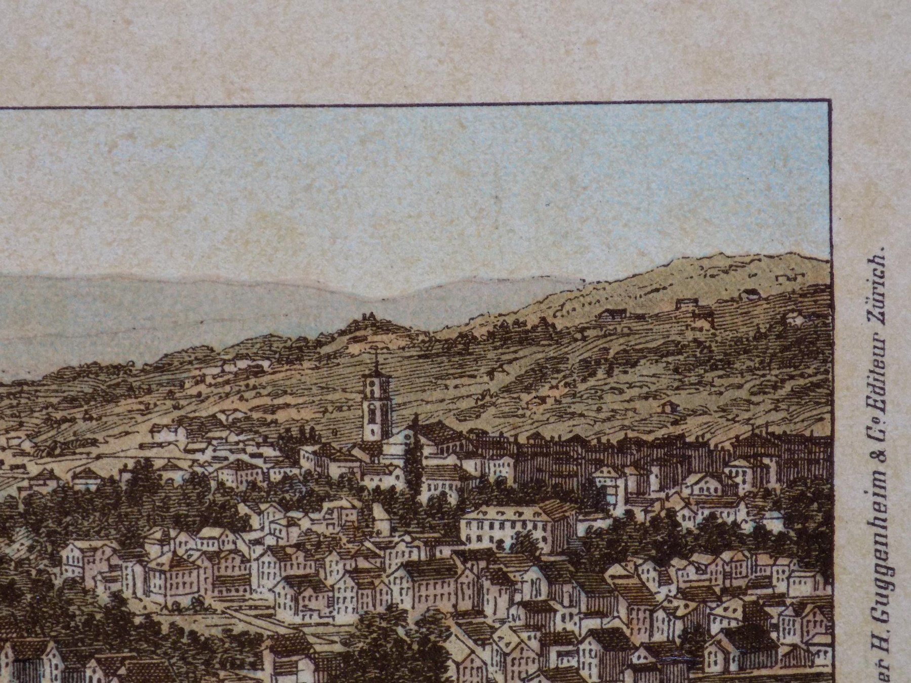 Incisioni: Heiden kolorierter Druck – Usato da Risch venduto da Rischli15 4