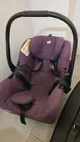 Joie Babyschale mit Isofix Basis violett guter Zustand
