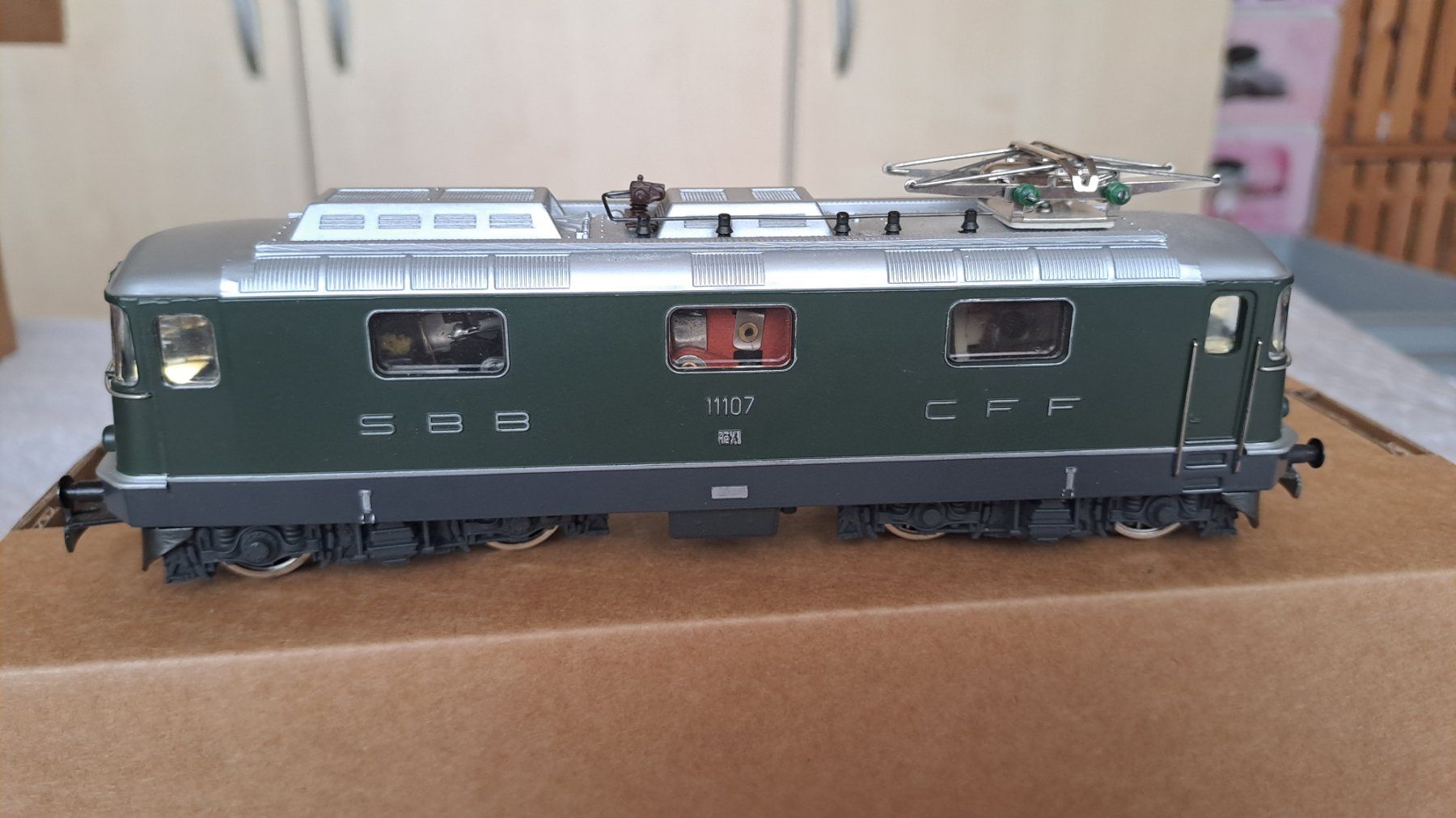 Hag Trains électriques: HAG SBB Re 4/4 H0 WS/52 – D'occasion à Winterthur par Riebeli333