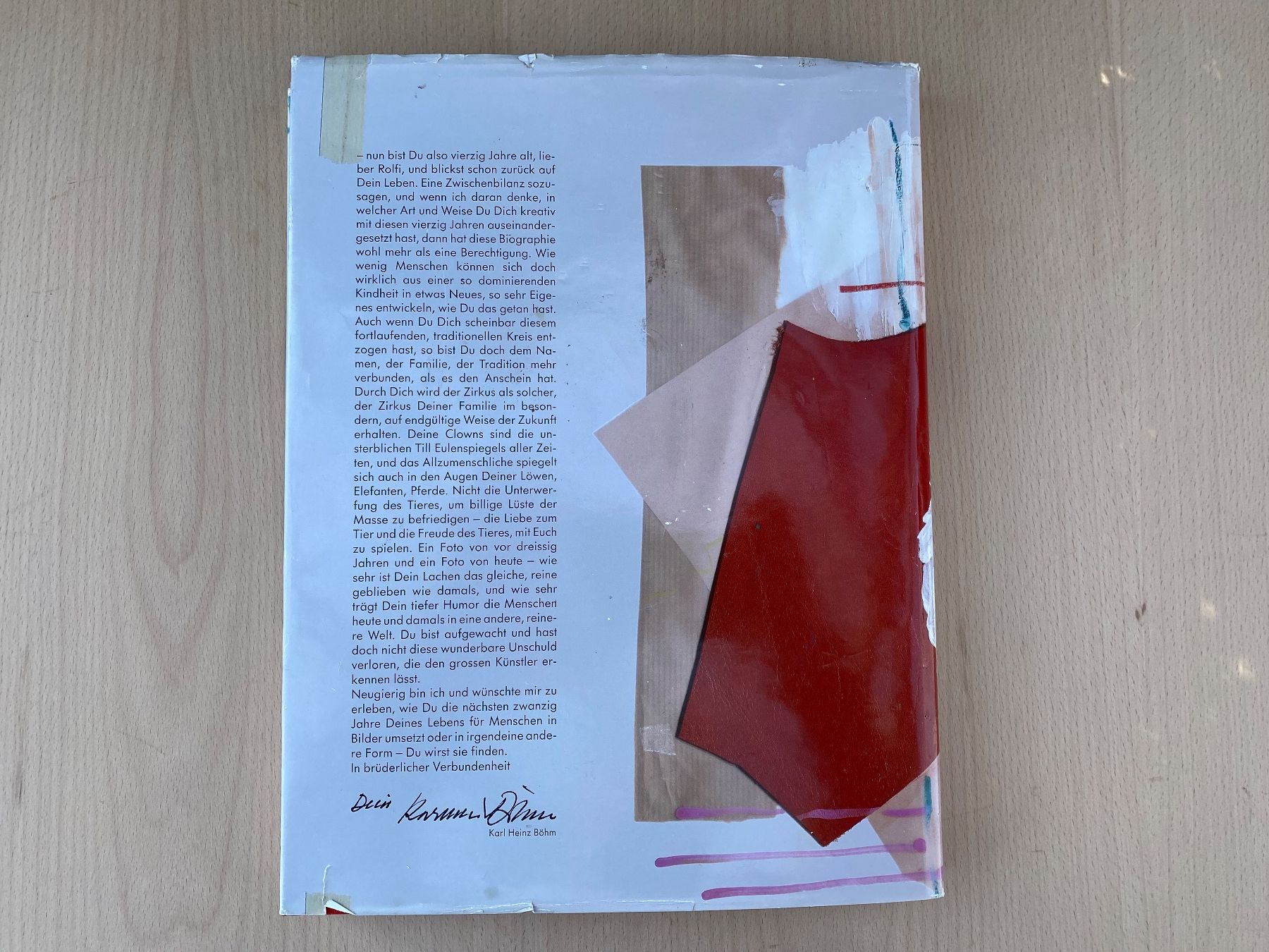Bücher: Kunstbuch Rolf Knie Circus Die Basis – Gebraucht aus Feldbach von Olive1 5