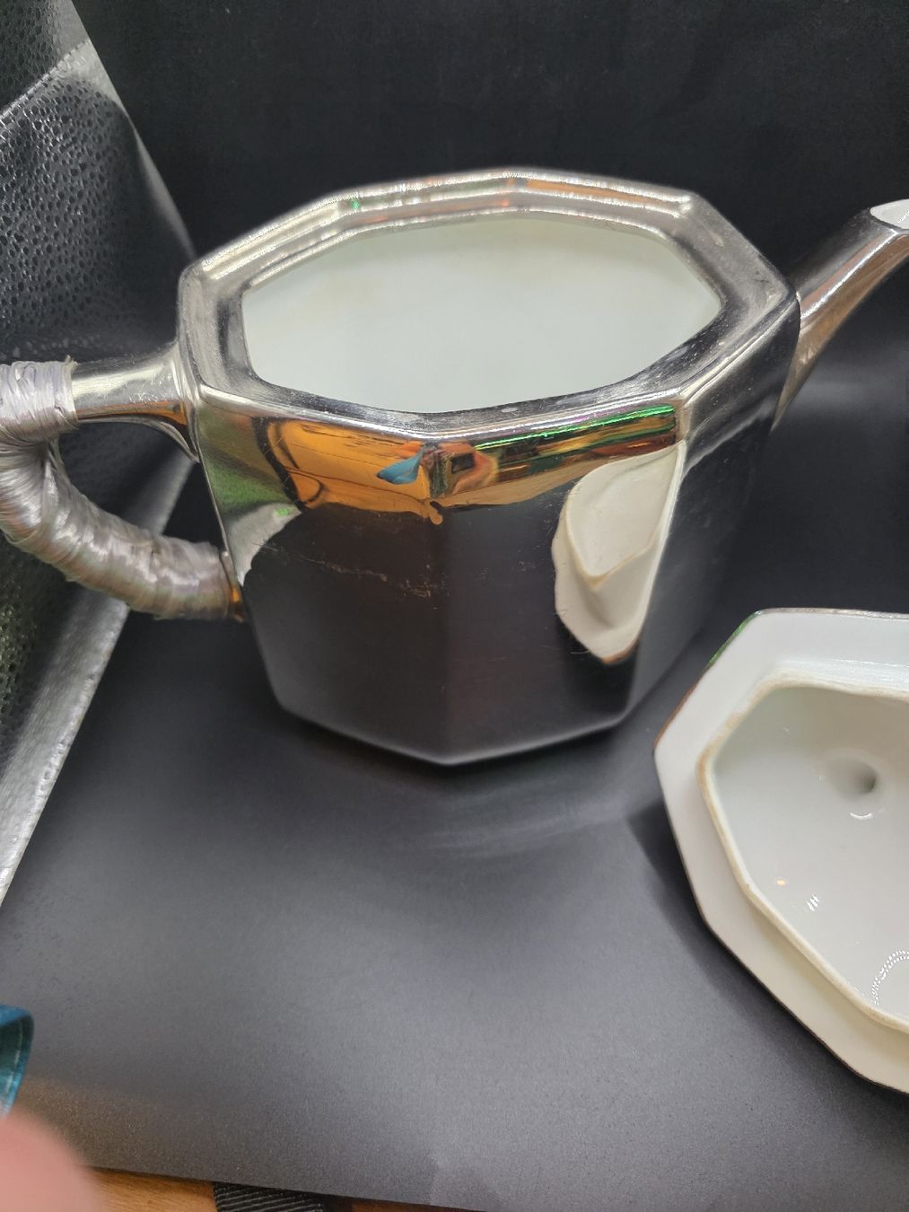 Teiere: Edle Silber Teekanne, Vintage Design,  – Usato da Arbon venduto da MadameLuLa9320 1