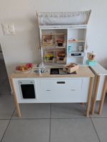 Holz-Spielküche Verkaufsladen 2in1 Kinder mit viel Zubehör