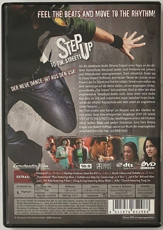 Tutti i DVDs: Step up to the Streets – Usato da Flums venduto da Asquillo 1