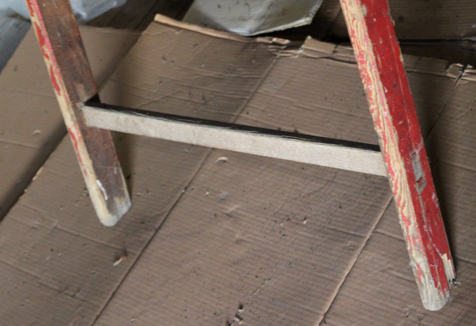 Scale: Holz-Leiter (CI) – Usato da Schaan venduto da antikes_und_kurioses 3