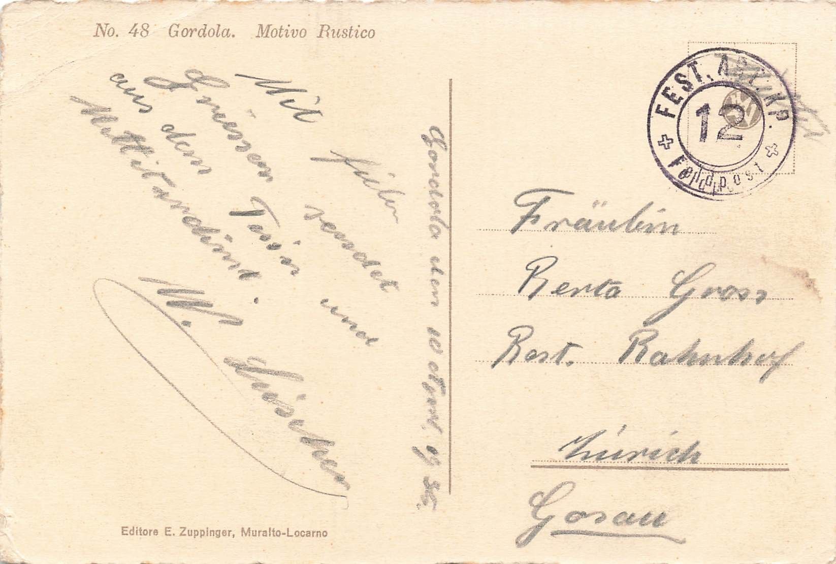 Cartes postales: Gordola – D'occasion à Biasca par Blenio71 1