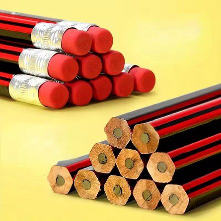 Matite, matite colorate & gessi: 10er Set HB-Bleistifte mit Radiergummi [Inkl. Versand] – Nuovo e nell'imballaggio originale da Frenkendorf venduto da Kauf_Mich_Doch 2