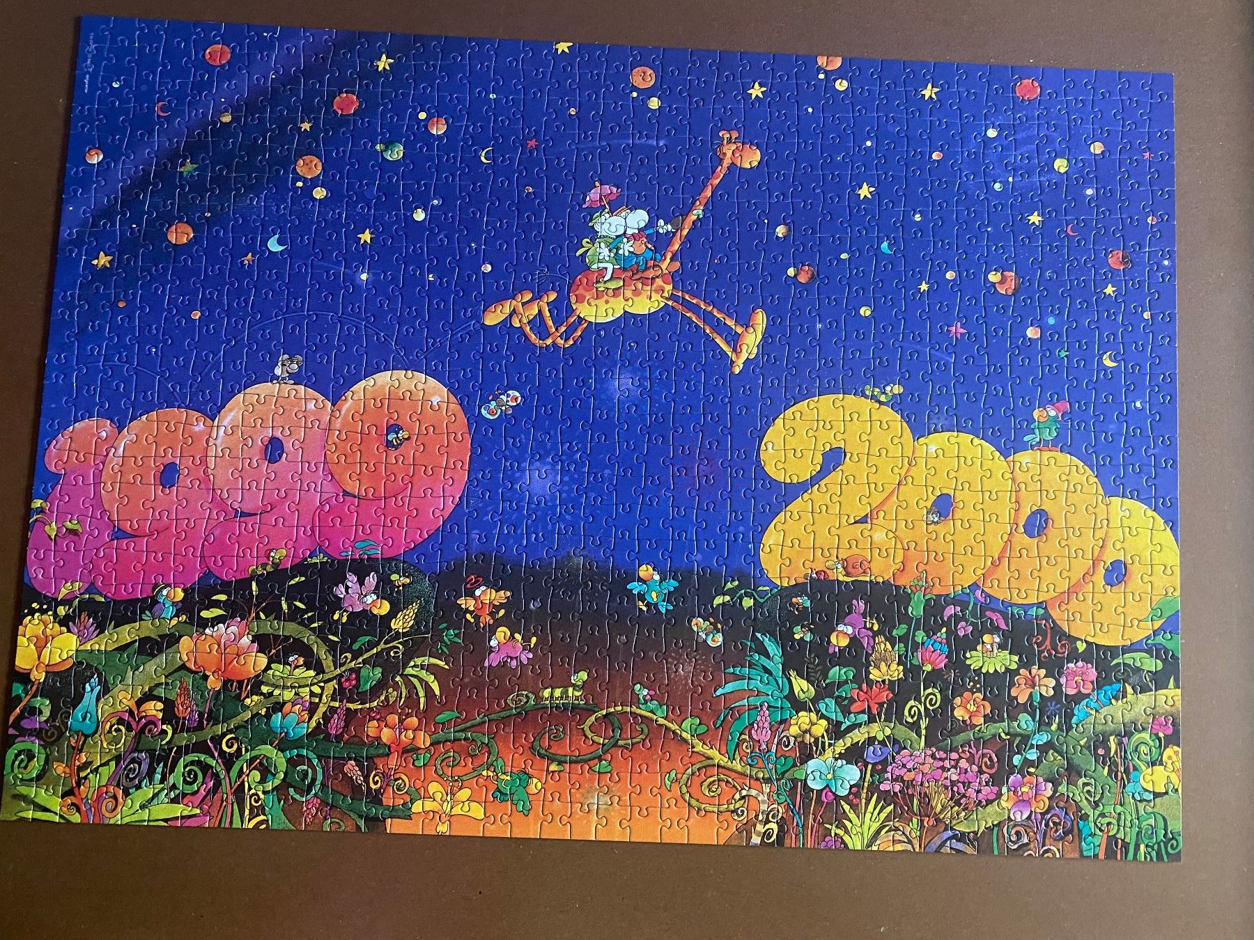 Heye Puzzle: MORDILLO-Puzzle  "Millenium Jump" – Usato da Egg SZ venduto da irbaku