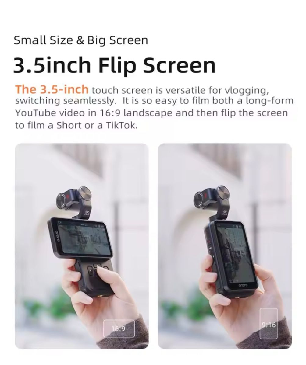 Fotocamera: 4K Vlog Camera with Gimbal – Nuovo (secondo la descrizione) da Seuzach venduto da Wolf936 3