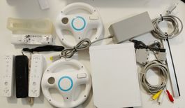 Nintendo Wii Spiel Konsole mit viel Zubehör 