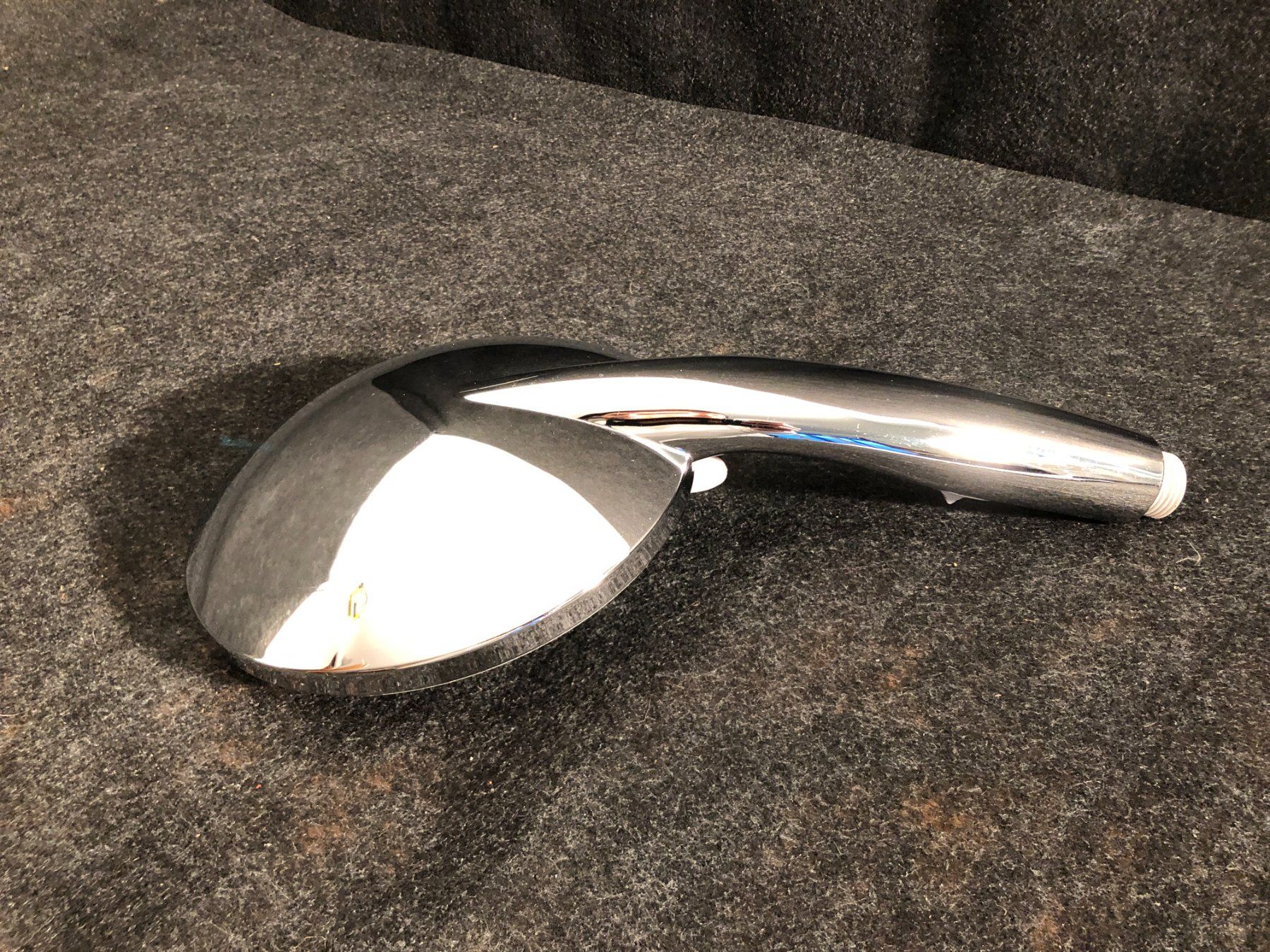 Duschbrausen: Pommeau de douche 5 jets différent. 15cm diamètre. – Gebraucht aus Saignelégier von Dubois_Vintage 3