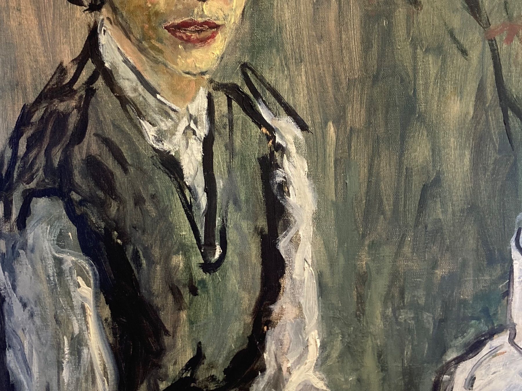Dipinti: Damen Portrait Oelgemälde signiert – Usato da Basel venduto da Kaffee_und_Kunst 2