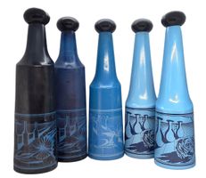 Salvador Dali Rosso Antico 5x bouteille Flasche vide! leer!