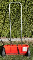 Streuwagen orange, Metallgriff, guter Zustand