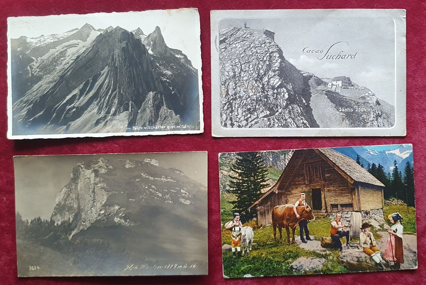 Cartoline postali: 8 Ansichtskarten vom Säntis und Umgebung – Usato da Kreuzlingen venduto da Rschweiz1 3