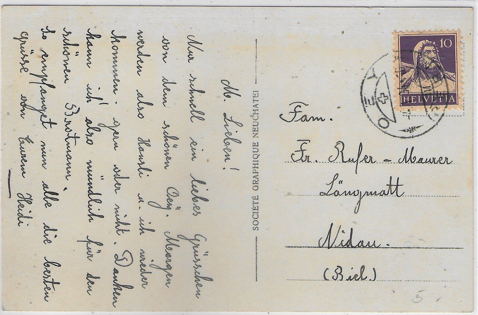 Cartoline postali: Oey (Simmenthal) – Usato da Ettingen venduto da Kartenplanet 1