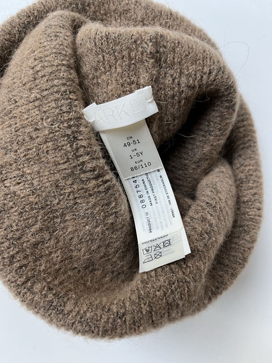 Arket Altro abbigliamento per bambino: Arket Wool Beanie - head size 49-51 – Nuovo (secondo la descrizione) da Zürich venduto da Agave_Sue 1