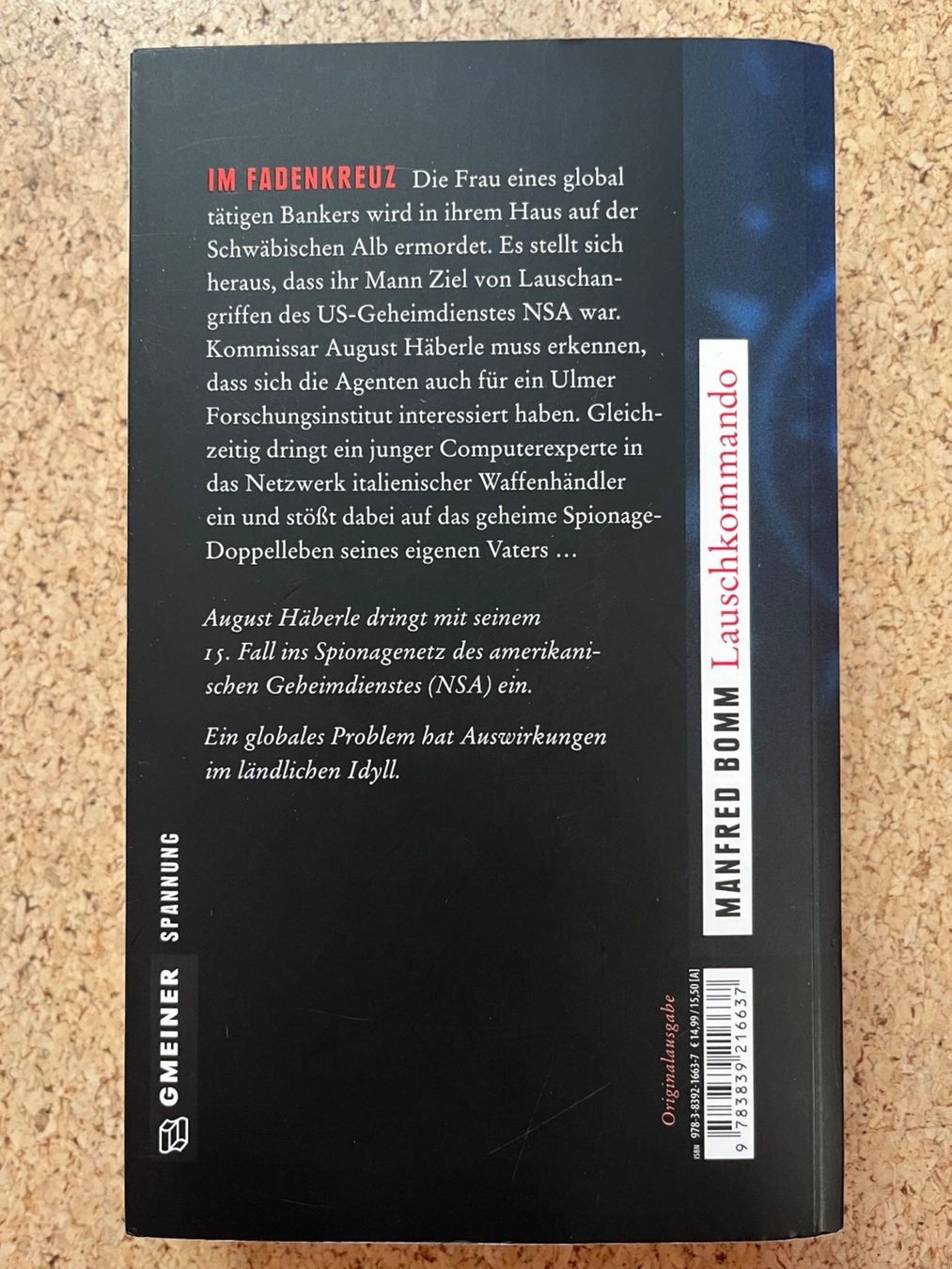 Bücher: Taschenbuch "Lauschkommando" von Manfred Bomm – Gebraucht aus Grosswangen von Vita500 1
