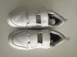 Nike Pico 5 Kinderschuhe weiss Klettverschluss gebraucht