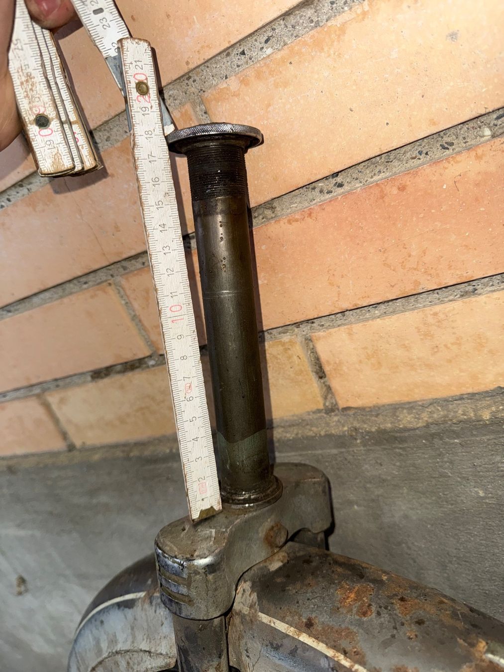 Sachs Parti ricambio per ciclomotori: Sachs 502 Mofa Starrgabel mit Vorderrad – Difettoso da Fahrni b. Thun venduto da berger_tuning34 3