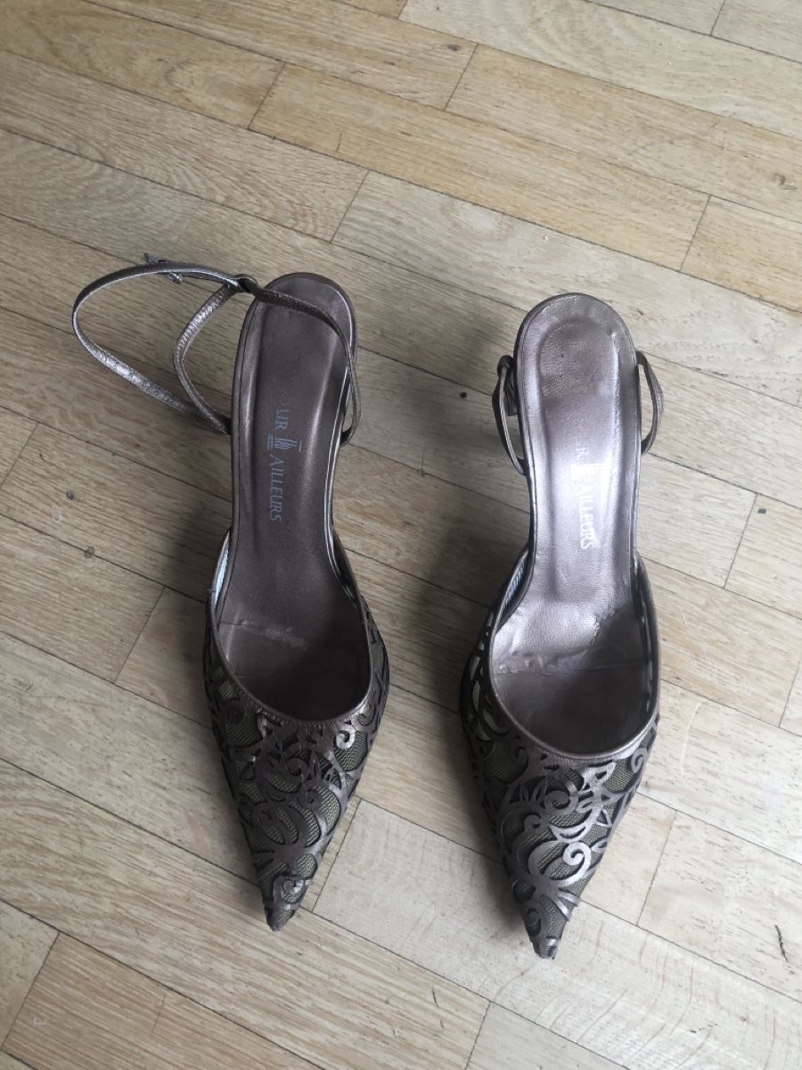 Scarpe da donna: Escarpins Un jour ailleurs – Usato da Versoix venduto da wen_75xm