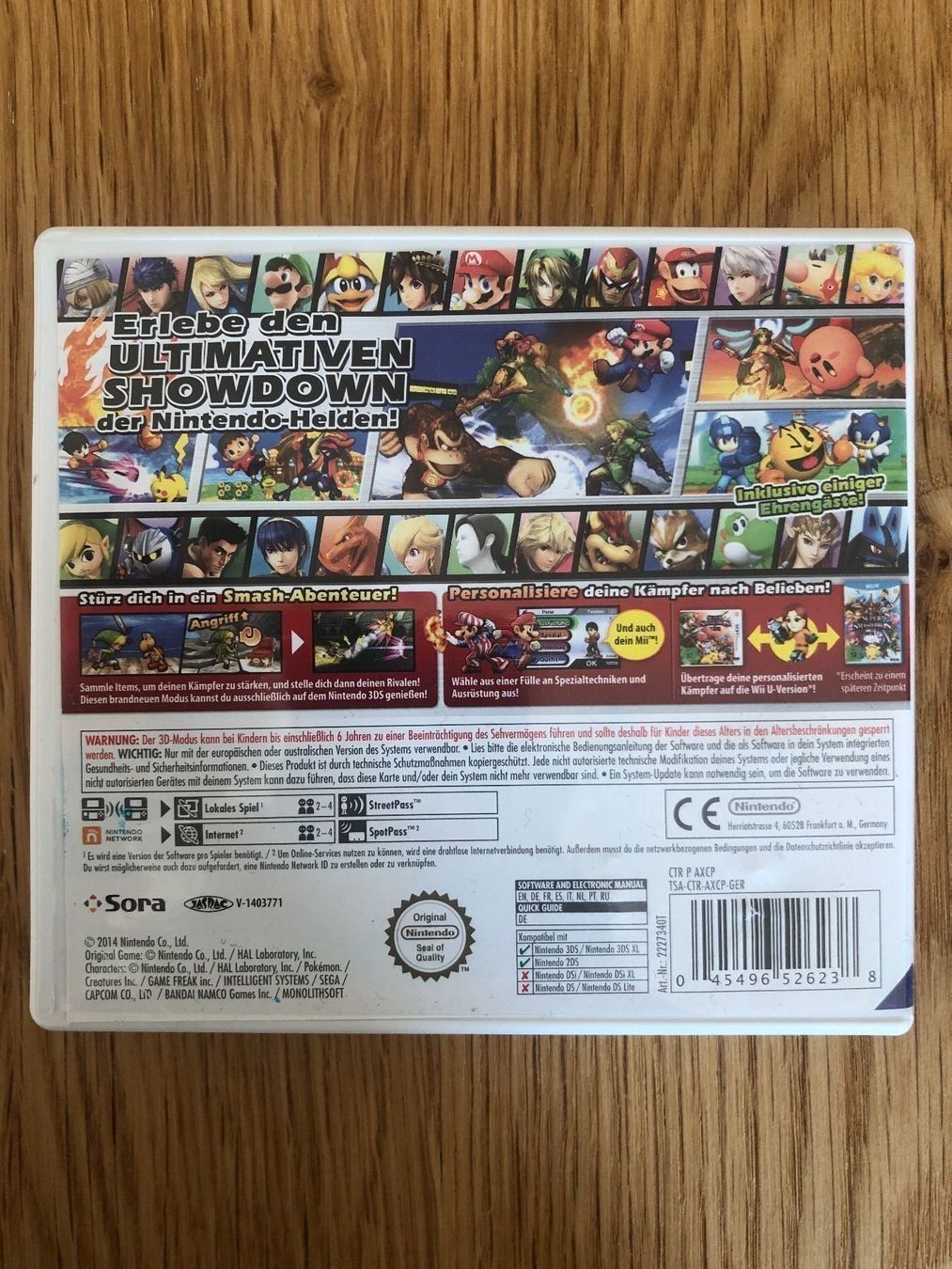 Giochi: Super Smash Bros Nintendo 3DS – Nuovo (secondo la descrizione) da Zürich venduto da kitsune 2