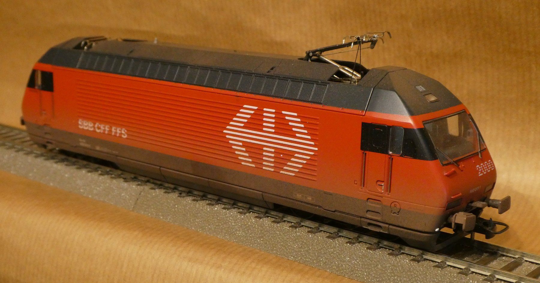 Roco Modellini di ferrovie: Roco SBB Re 460 'Lötschberg' DUMMY – Usato da Muri b. Bern venduto da Malagueno 2