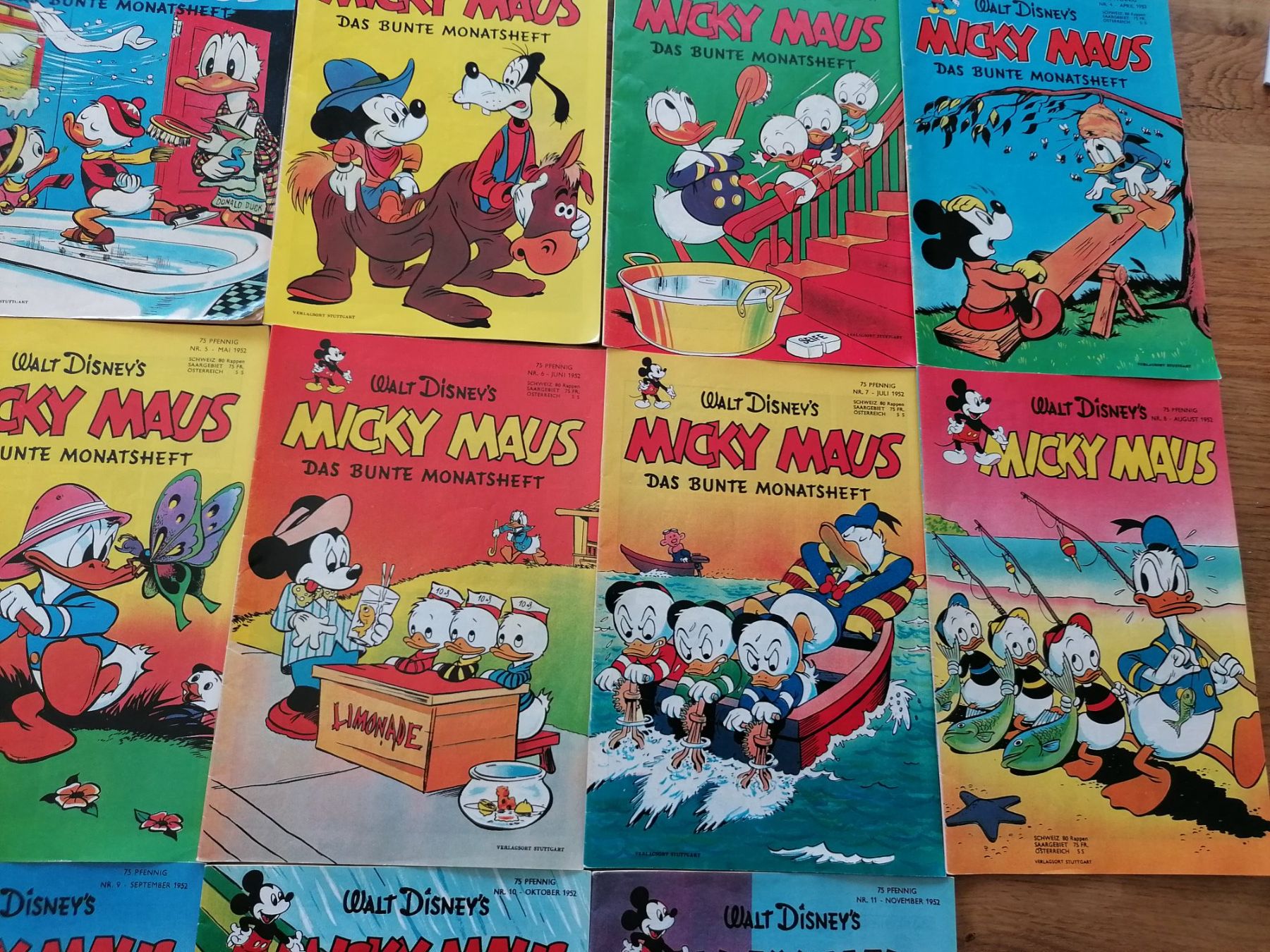 Fumetti: Micky Maus - Das Bunte Monatsheft 1952 - REPRINT – Usato da Basel venduto da vintagecollector 2