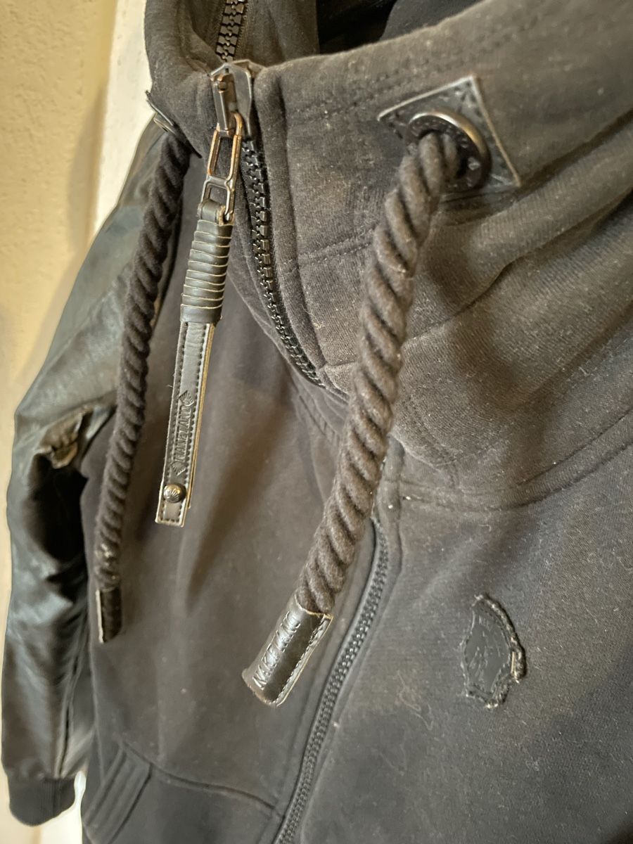 Naketano Giacche: Naketano Damen Jacke mit Lederimitat – Usato da Zermatt venduto da mar_f9v6 3