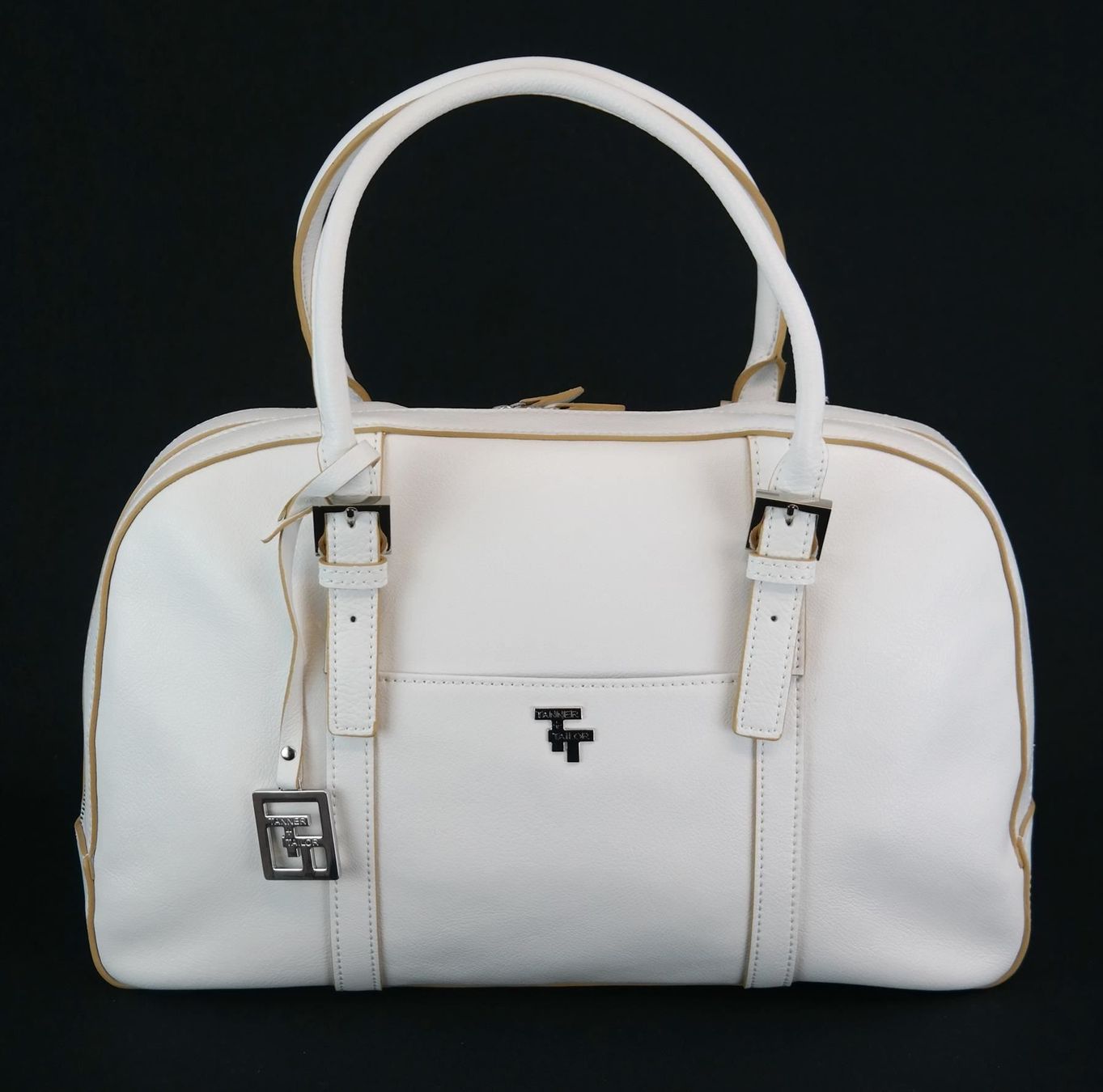 Valigie & Borse: Tasche Ledertasche/Echtes Leder/Laptoptasche/ weiss /NEU – Nuovo e nell'imballaggio originale da Wohlenschwil venduto da ABC-Vintage 2