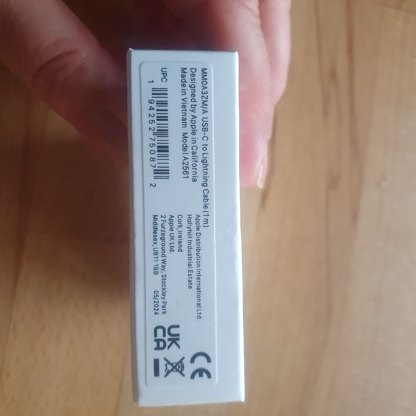 Apple Cavi: Original Apple USB-C TO LIGHTNING KABEL 1M – Nuovo e nell'imballaggio originale da Pfaffhausen venduto da mai2002 2